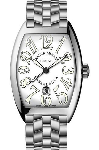 FRANCK MULLER Cintree Curvex Casablanca 9880 C DT O AC White Replica Watch